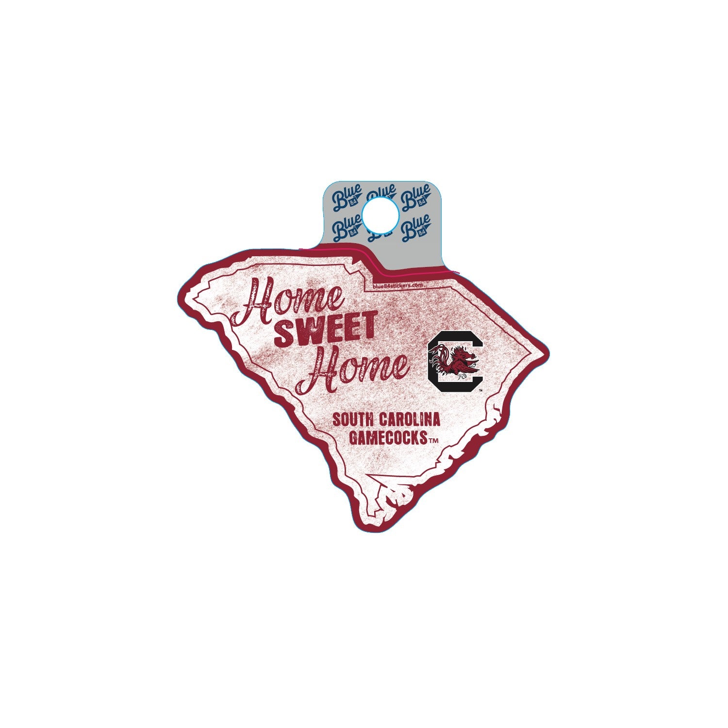 SOUTH CAROLINA STATE HOME SWEET HOME DECAL