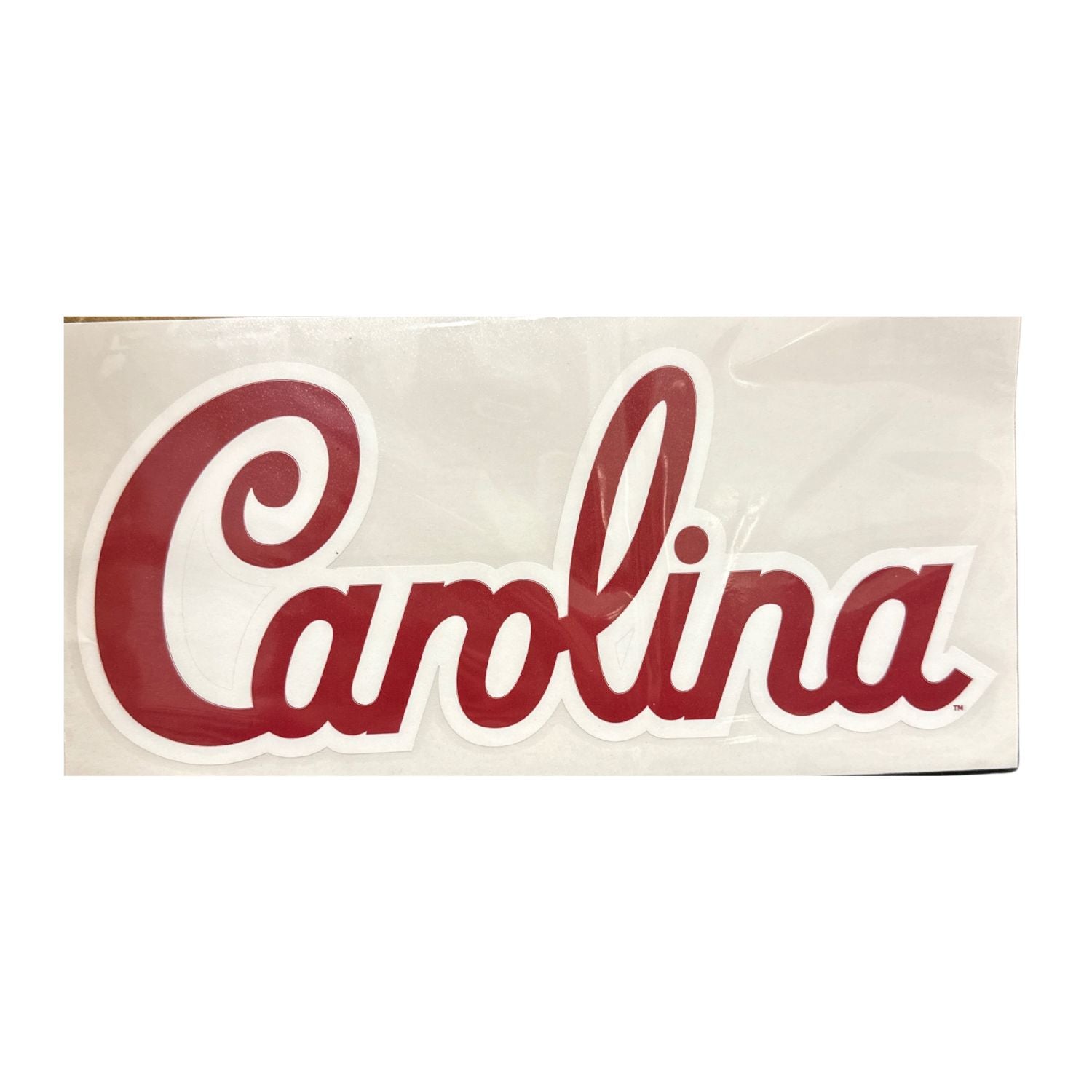SOUTH CAROLINA GAMECOCKS GARNET 12" SCRIPT DECAL