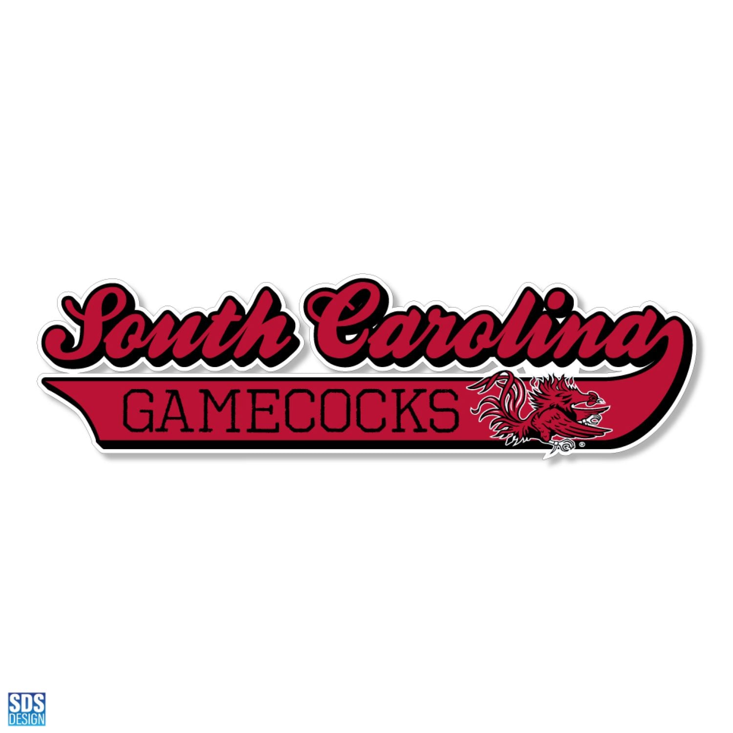 SOUTH CAROLINA GAMECOCKS 10" VARSITY DECAL