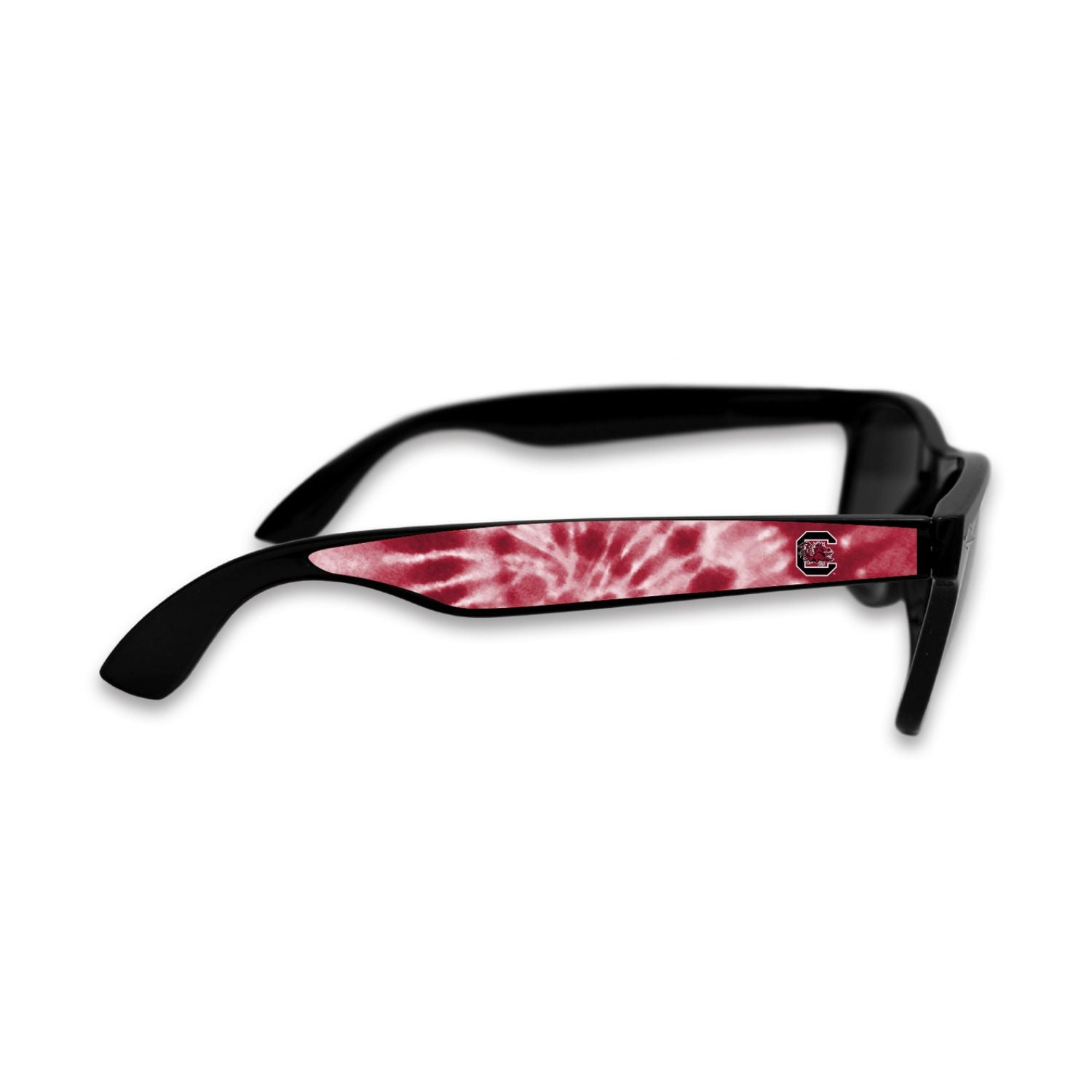 SOUTH CAROLINA GAMECOCKS GARNET TIE DYE SUNGLASSES