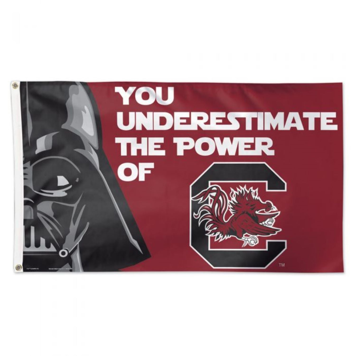 South Carolina Gamecocks Star Wars Darth Vader Deluxe 3&#39;x5&#39; Flag