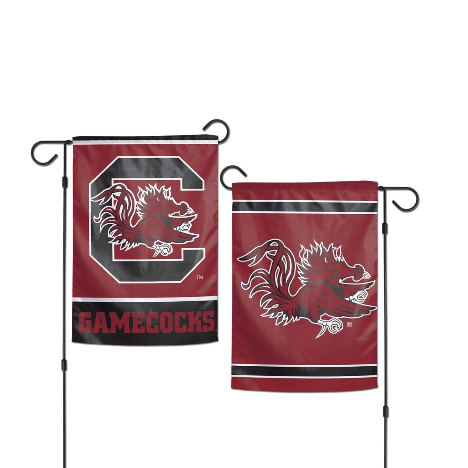 SOUTH CAROLINA GAMECOCKS 2 SIDED GARDEN FLAG