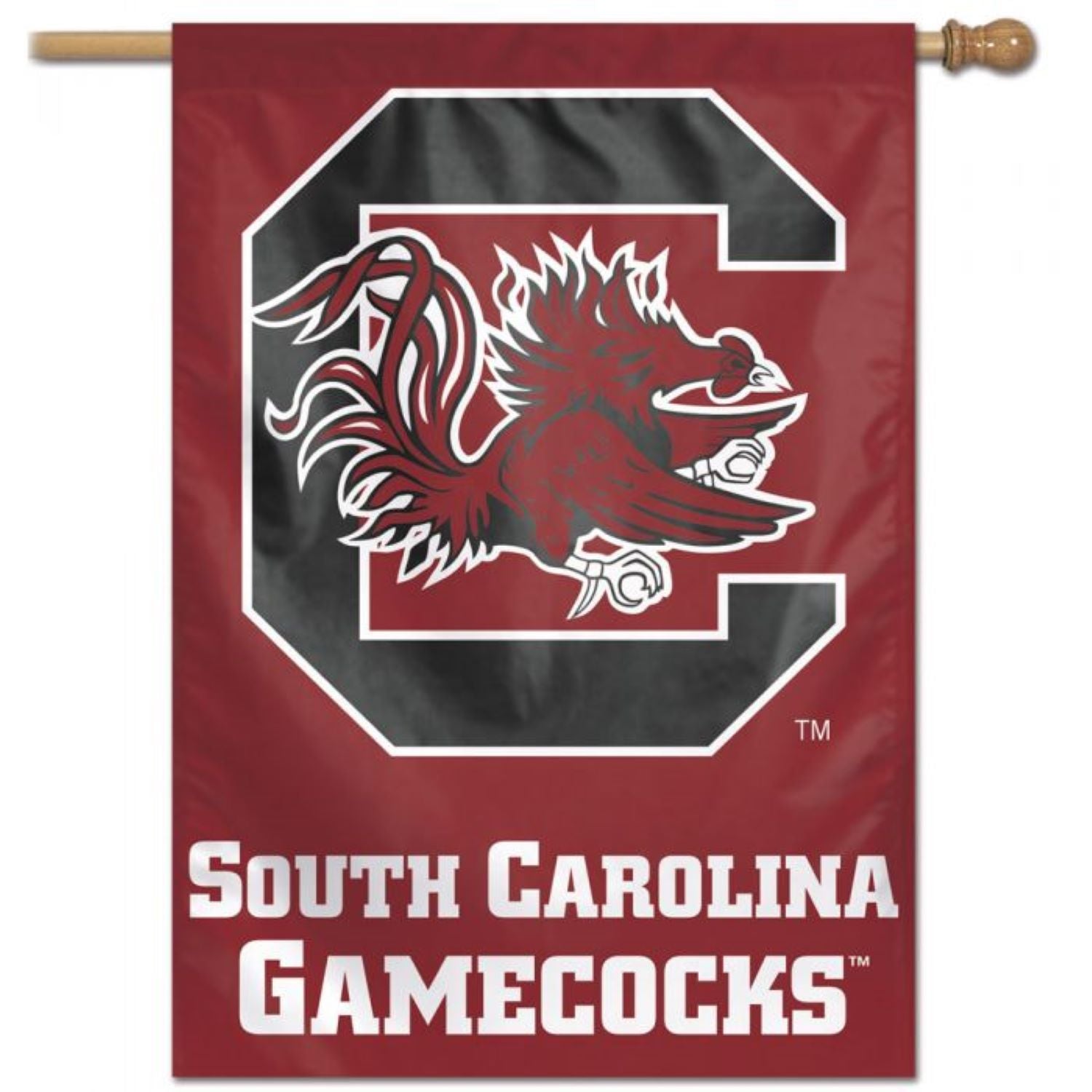 South Carolina Gamecocks Block C Vertical Flag 28"x40"