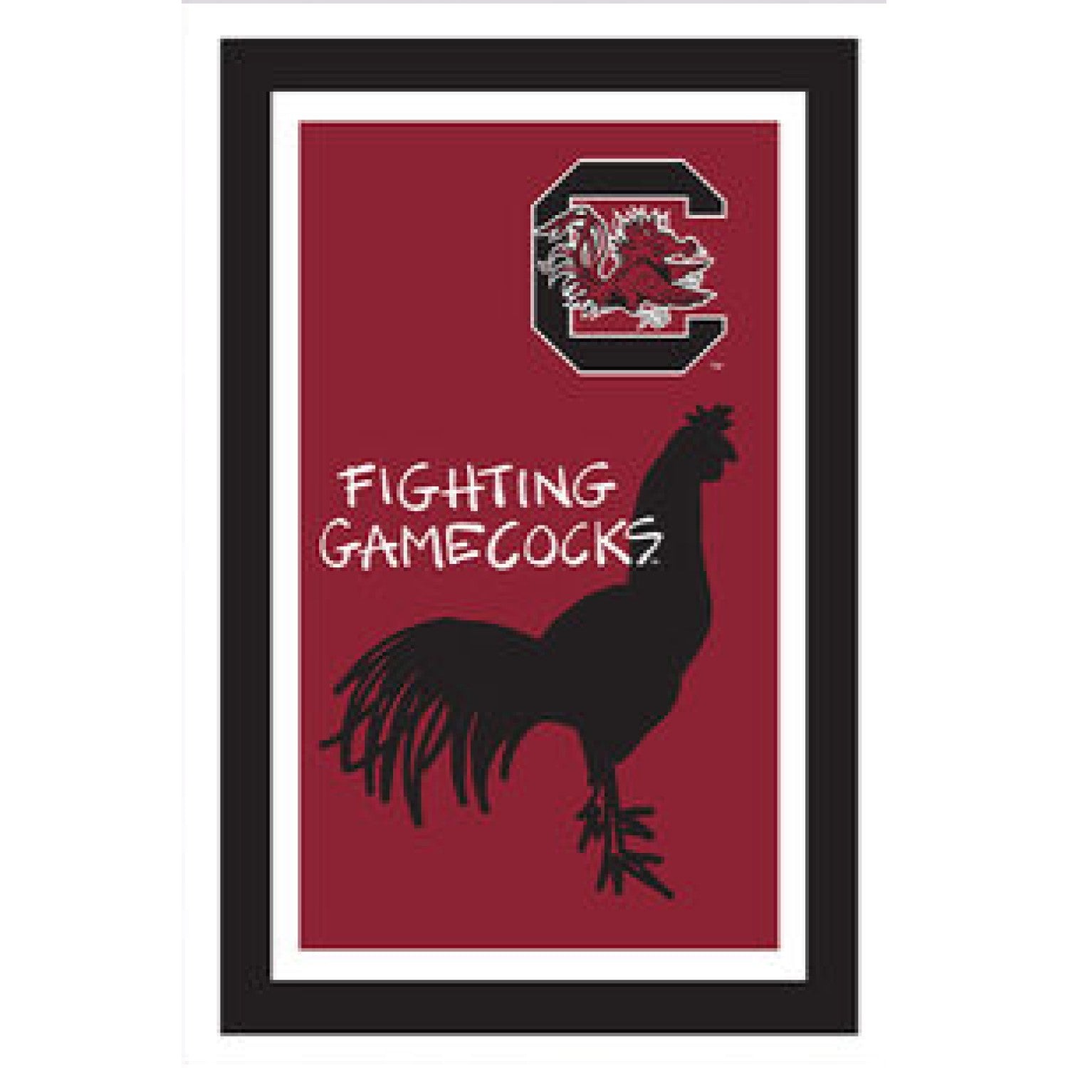 SOUTH CAROLINA FIGHTING GAMECOCKS GARDEN FLAG