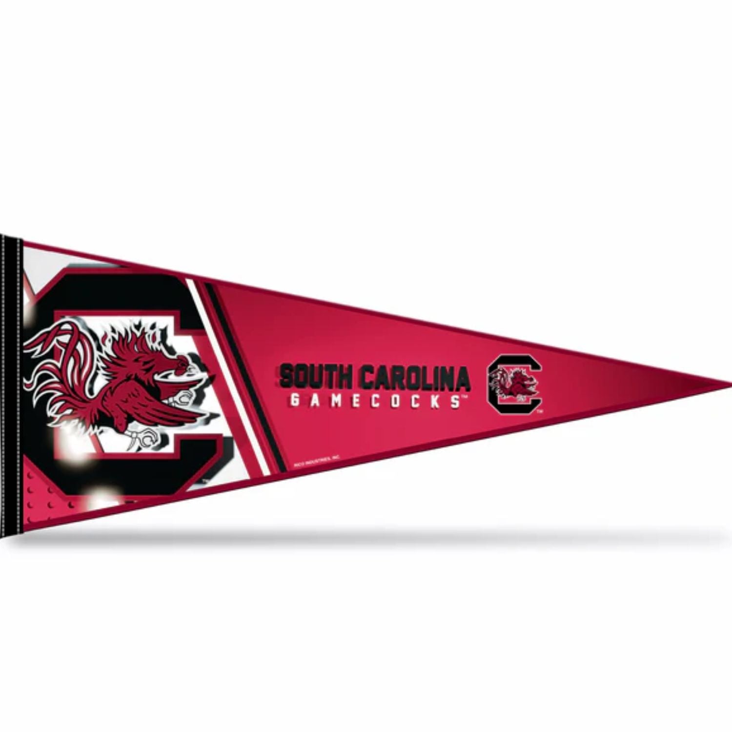 SOUTH CAROLINA GAMECOCKS GARNET GAMECOCKS SOFT PENNANT
