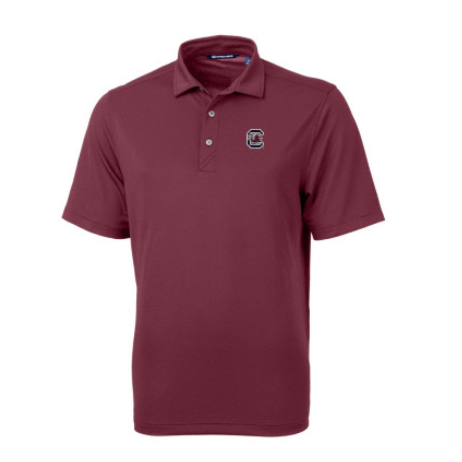 SOUTH CAROLINA GAMECOCKS GARNET BLOCK C POLO