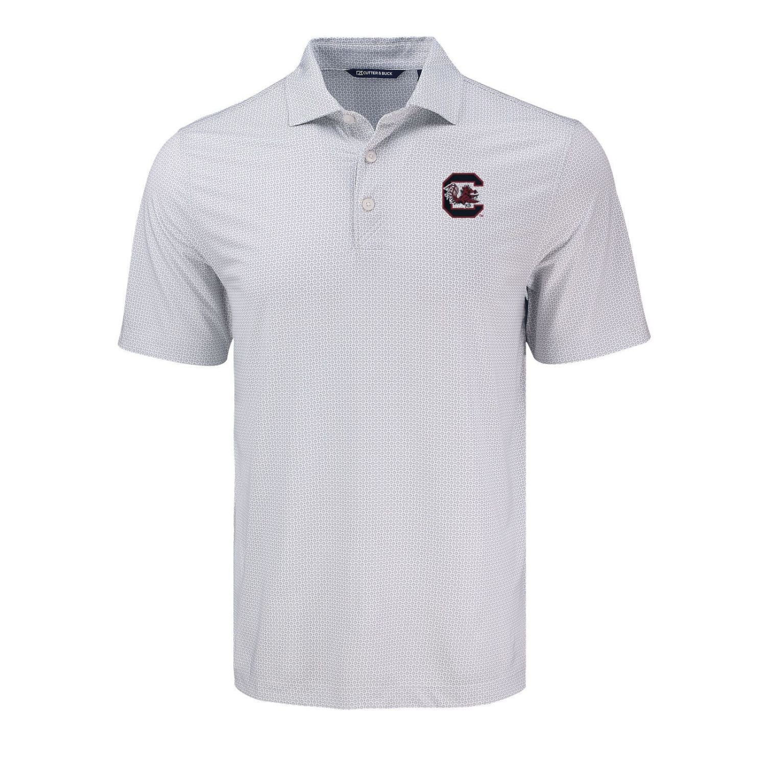 SOUTH CAROLINA GAMECOCKS WHITE DIAMOND DOT BLOCK C BY C&amp;B POLO