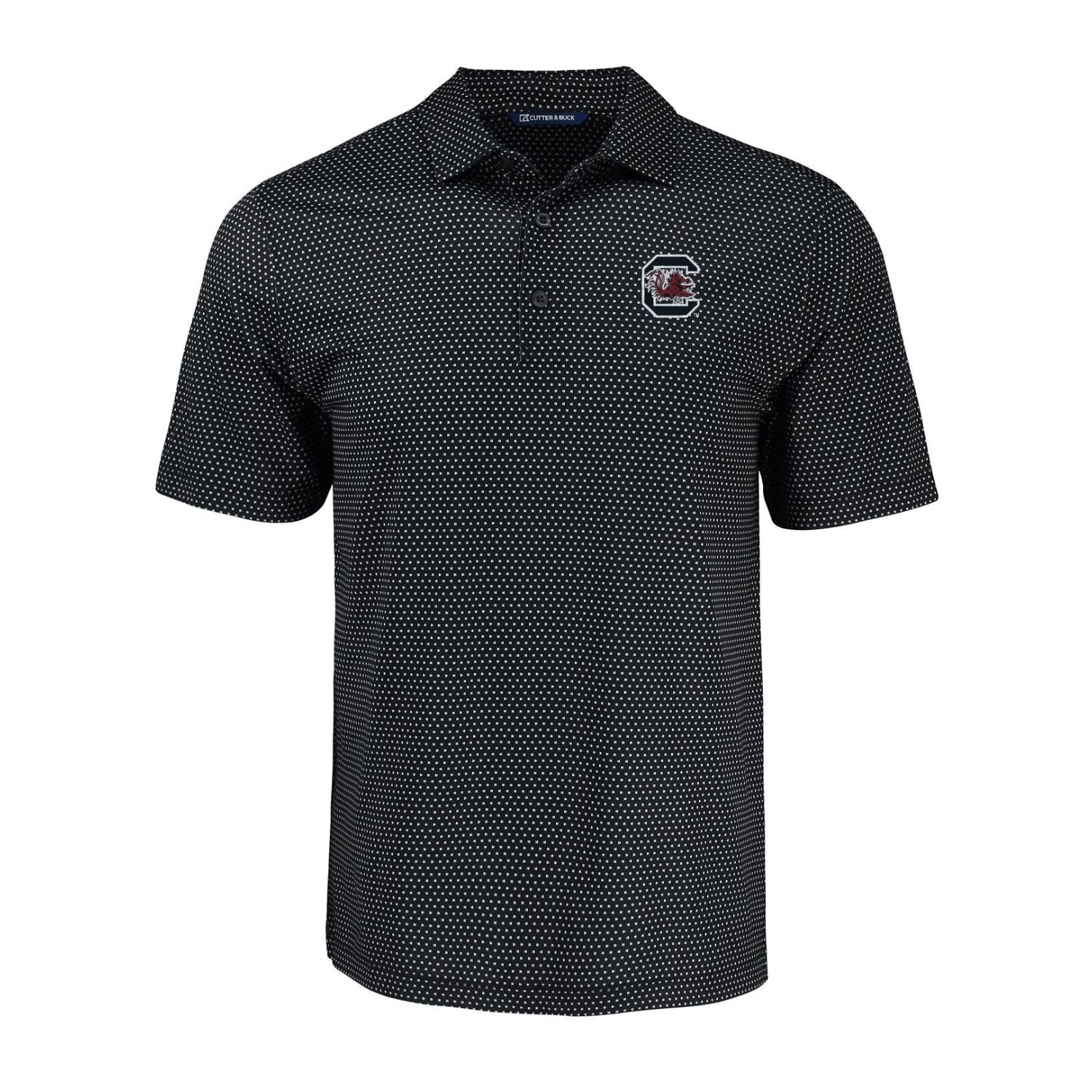 SOUTH CAROLINA GAMECOCKS BLACK BLOCK C BY C&amp;B POLO