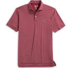 SOUTH CAROLINA GAMECOCKS JOHNNIE-O GARNET SCRIPT BEAU POLO