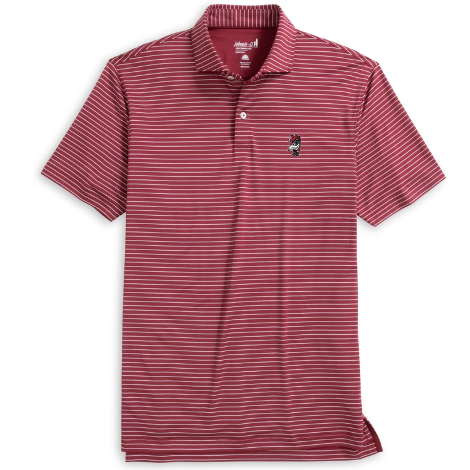 SOUTH CAROLINA GAMECOCKS JOHNNIE GARNET VAULT ROOSTER BEAU POLO