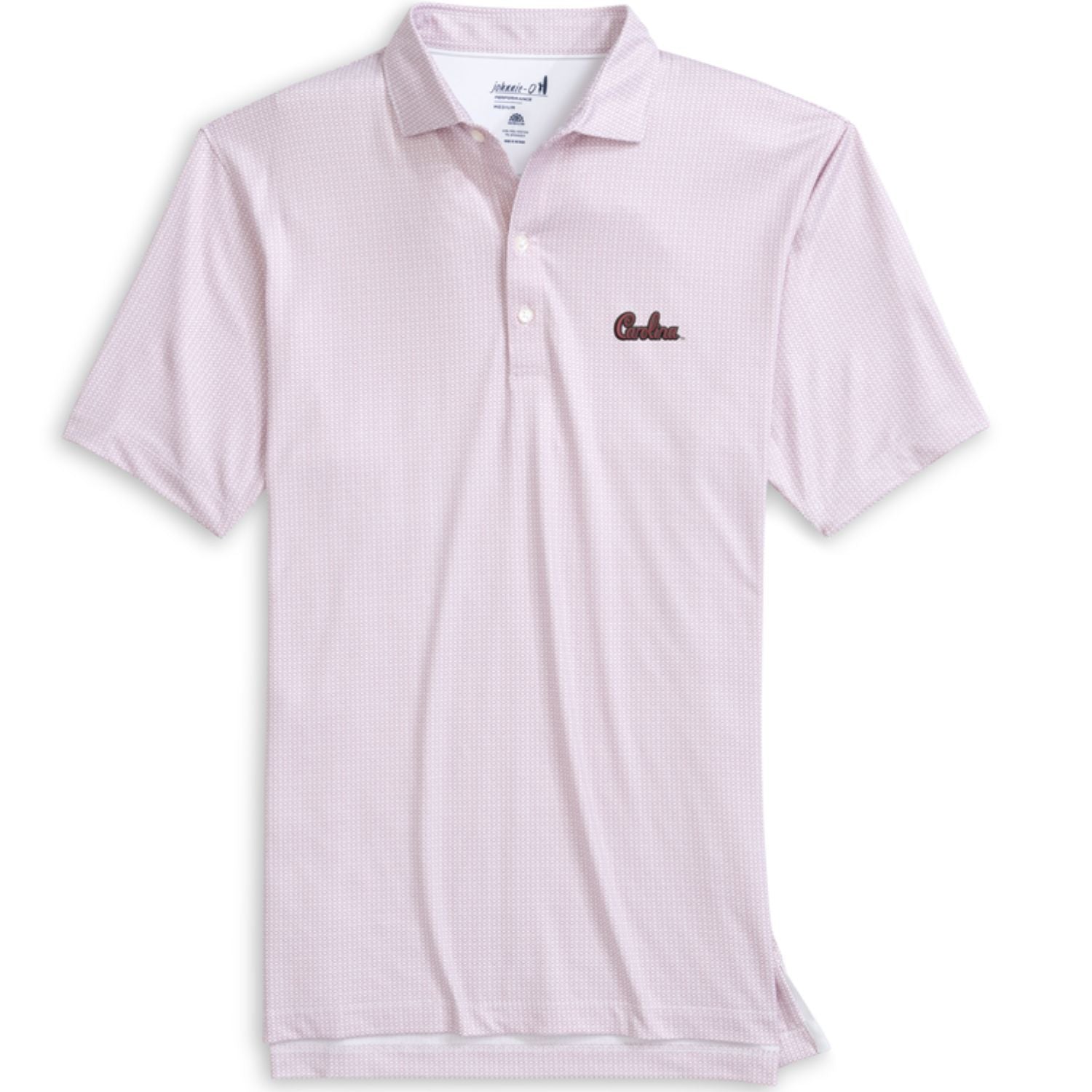 SOUTH CAROLINA GAMECOCKS JOHNNIE-O GARNET SCRIPT POLO