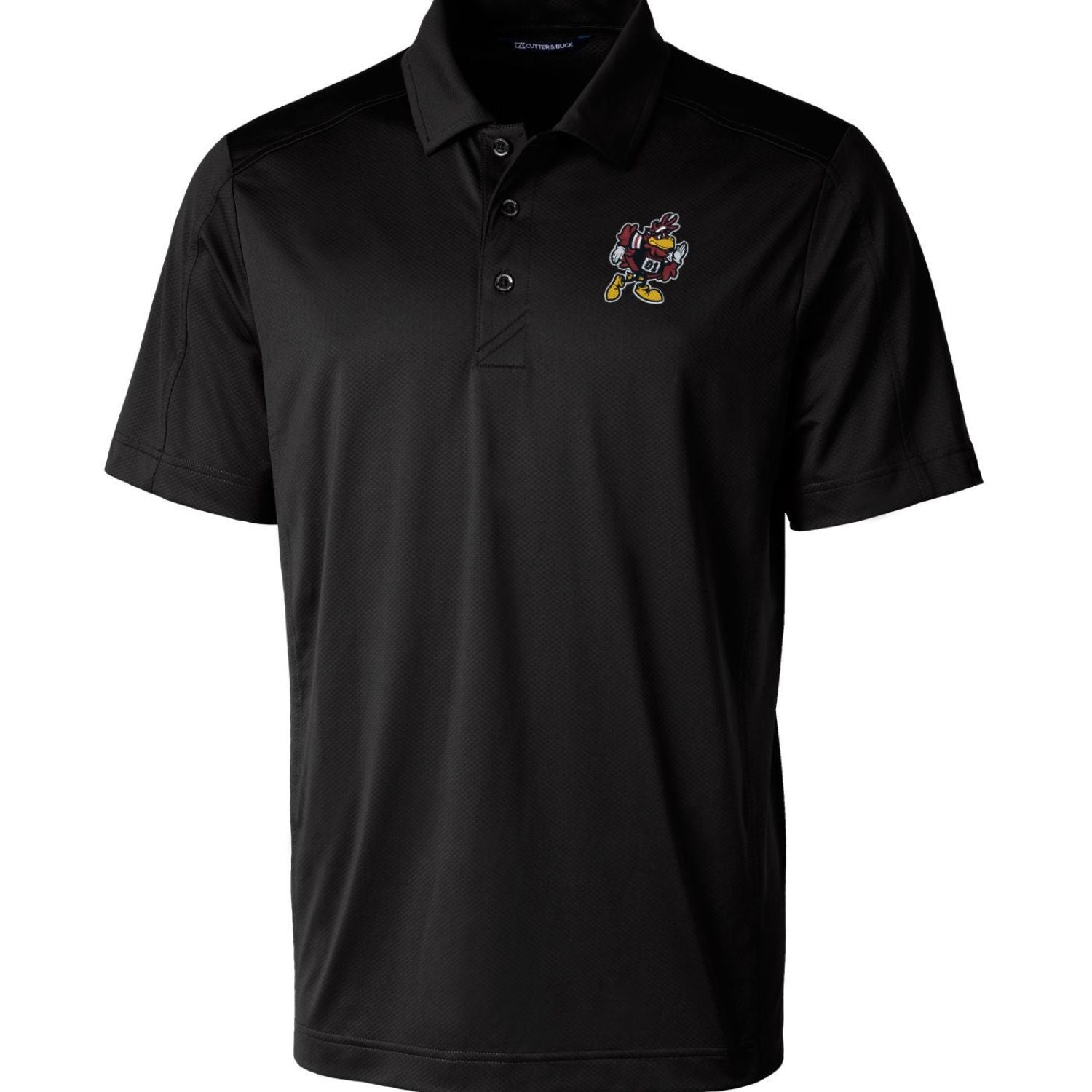 SOUTH CAROLINA GAMECOCKS C&amp;B BLACK COCKY TRACK&amp;FIELD POLO