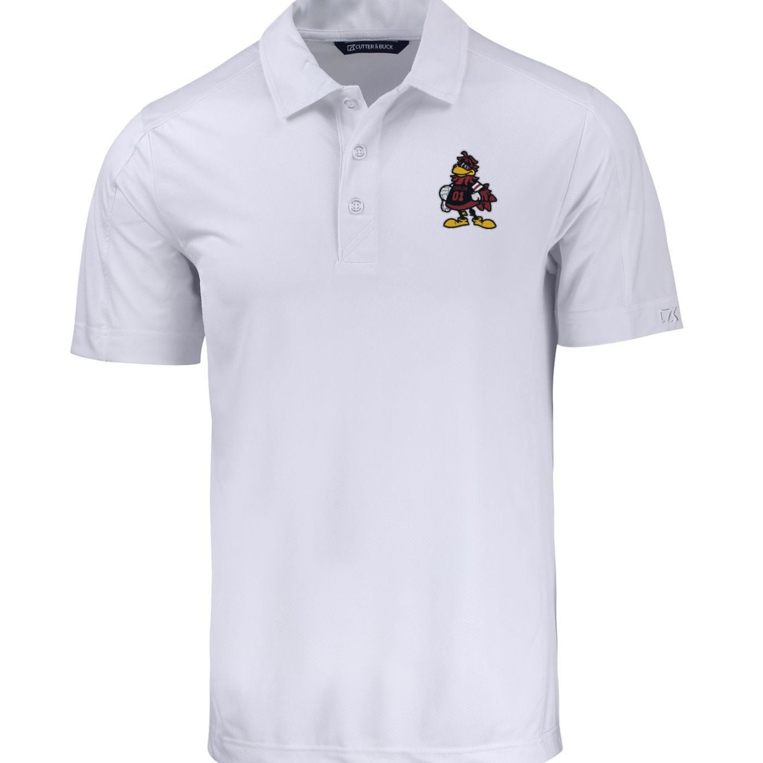 SOUTH CAROLINA GAMECOCKS C&amp;B WHITE COCKY VOLLEYBALL POLO