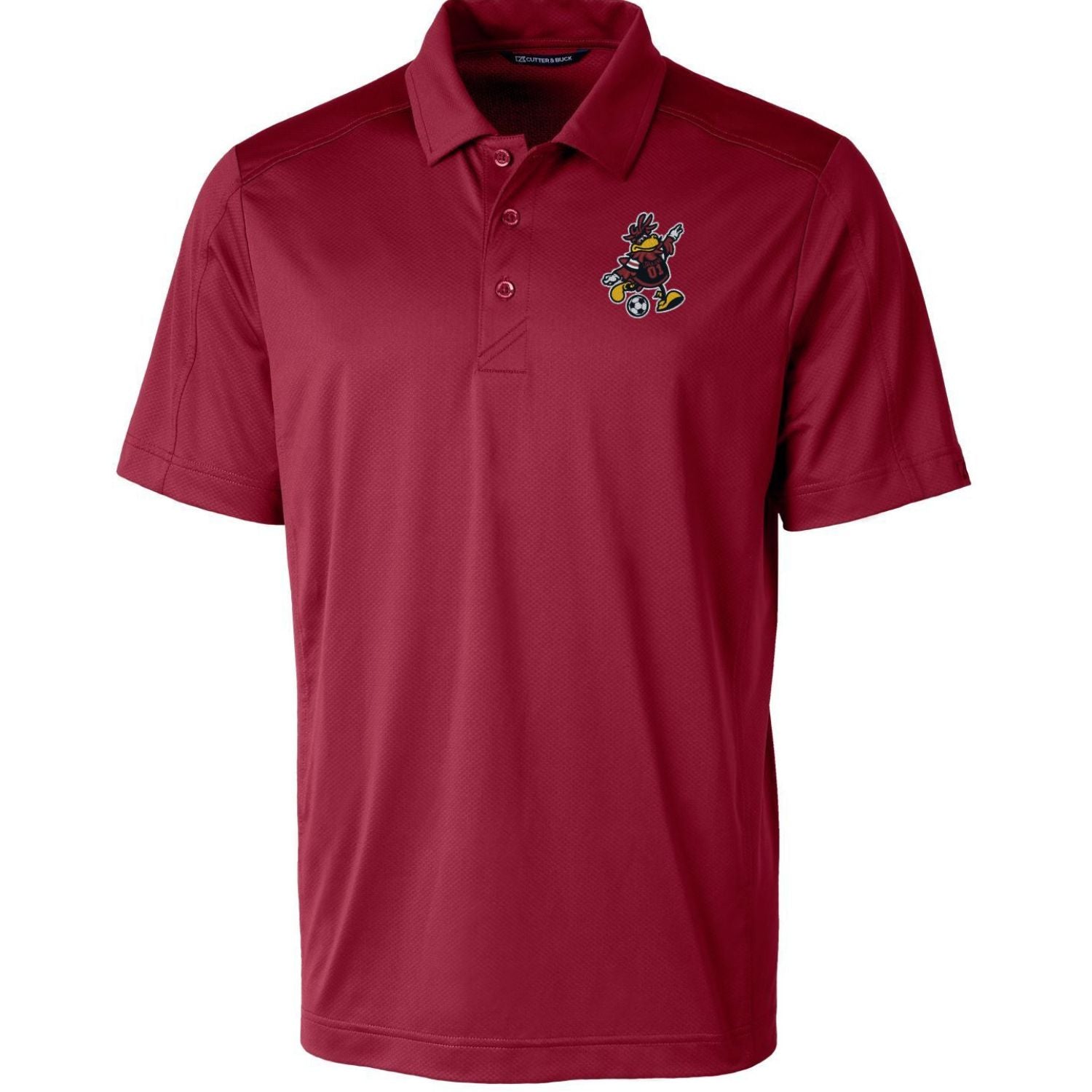 SOUTH CAROLINA GAMECOCKS C&amp;B GARNET COCKY SOCCER POLO