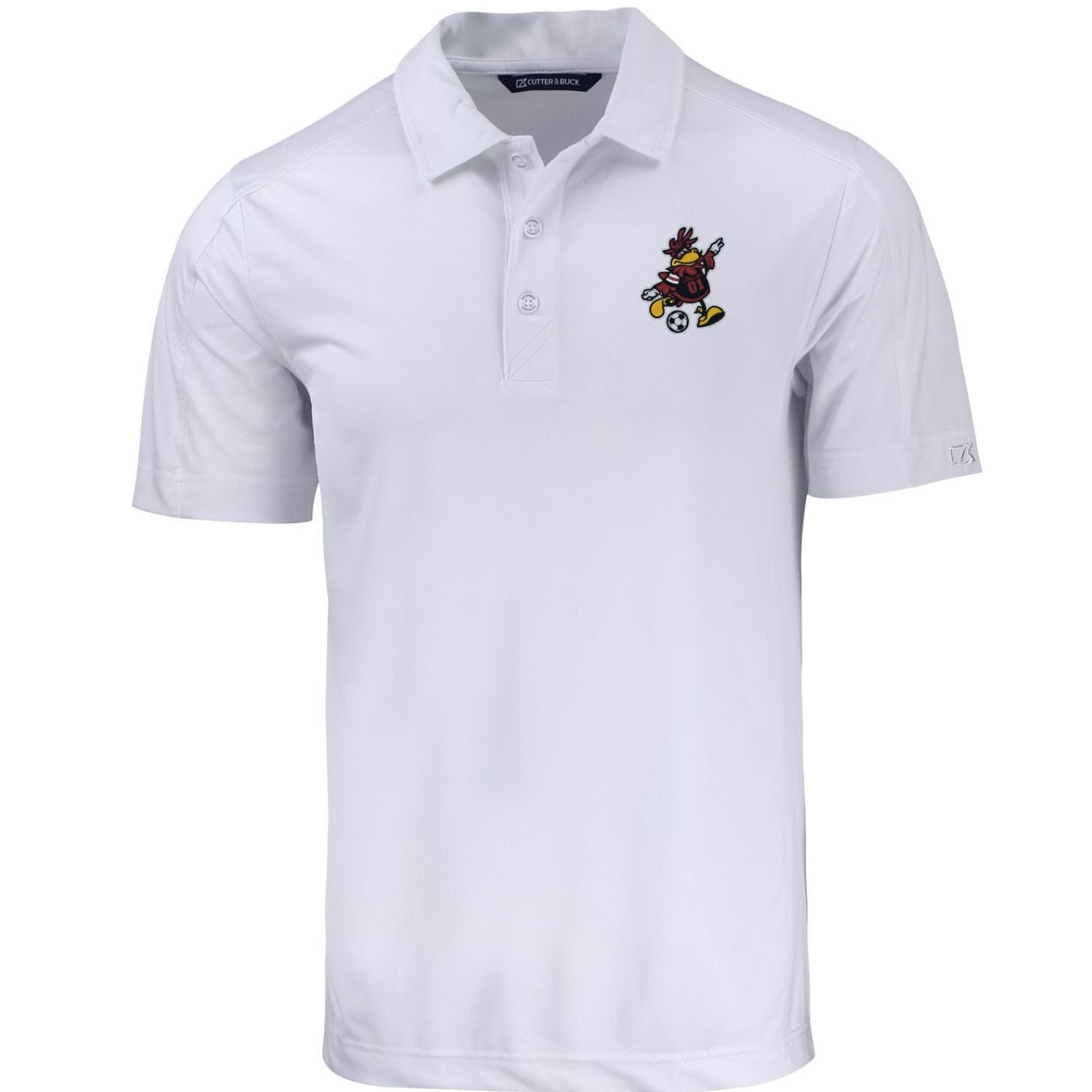 SOUTH CAROLINA GAMECOCKS C&amp;B WHITE COCKY SOCCER POLO