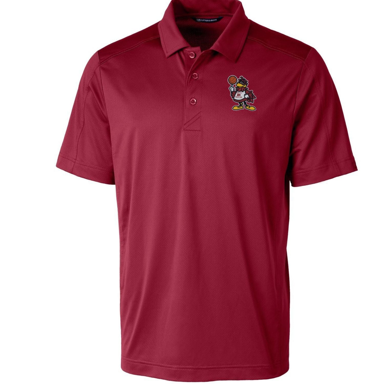 SOUTH CAROLINA GAMECOCKS C&amp;B GARNET COCKY BASKETBALL POLO