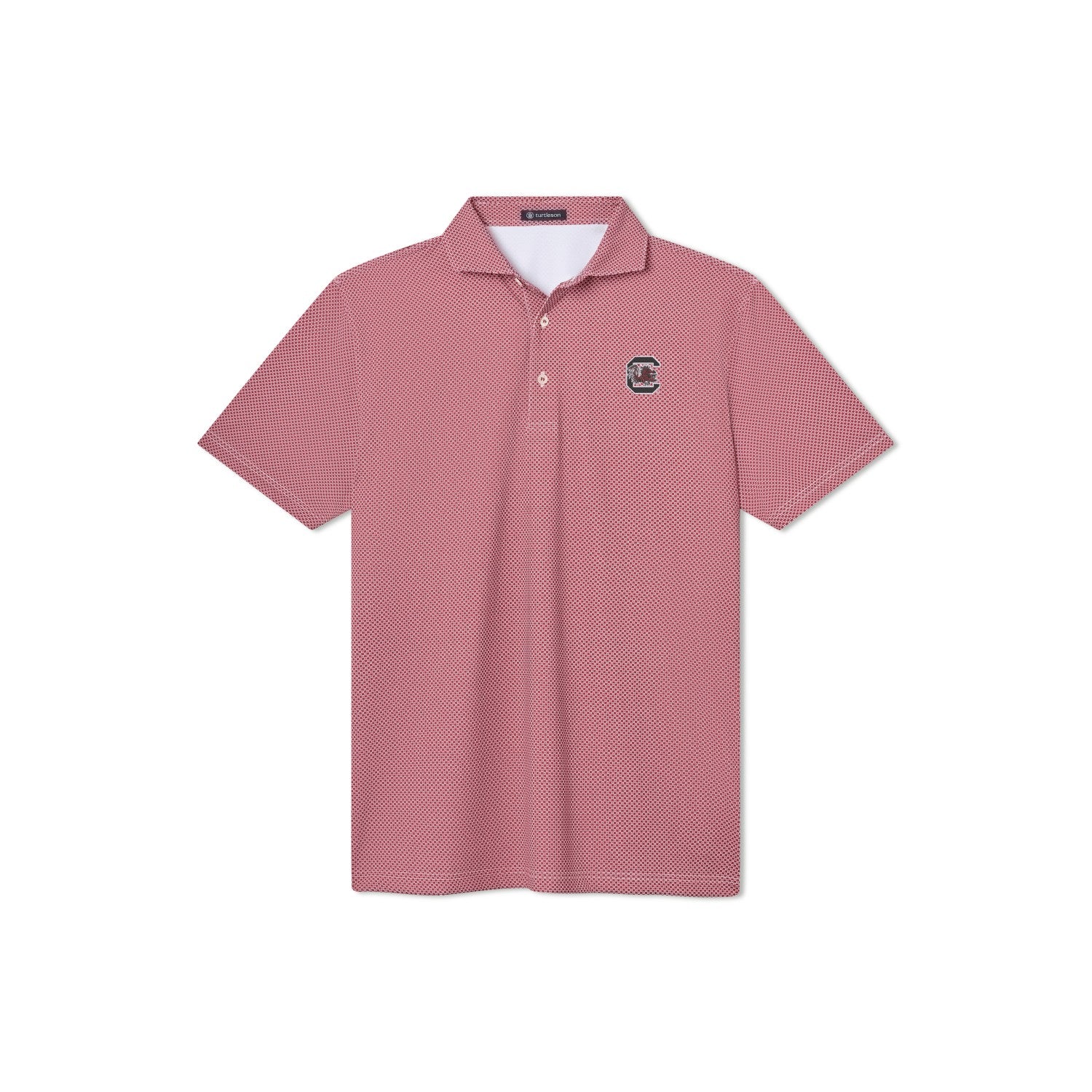 SOUTH CAROLINA GAMECOCKS GARNET GRADY BLOCK C POLO