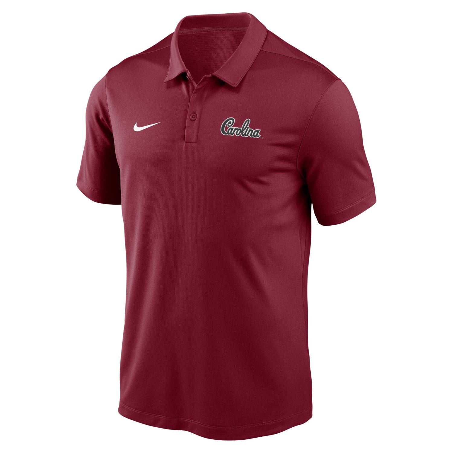 SOUTH CAROLINA GAMECOCKS GARNET SCRIPT NIKE VICTORY POLO