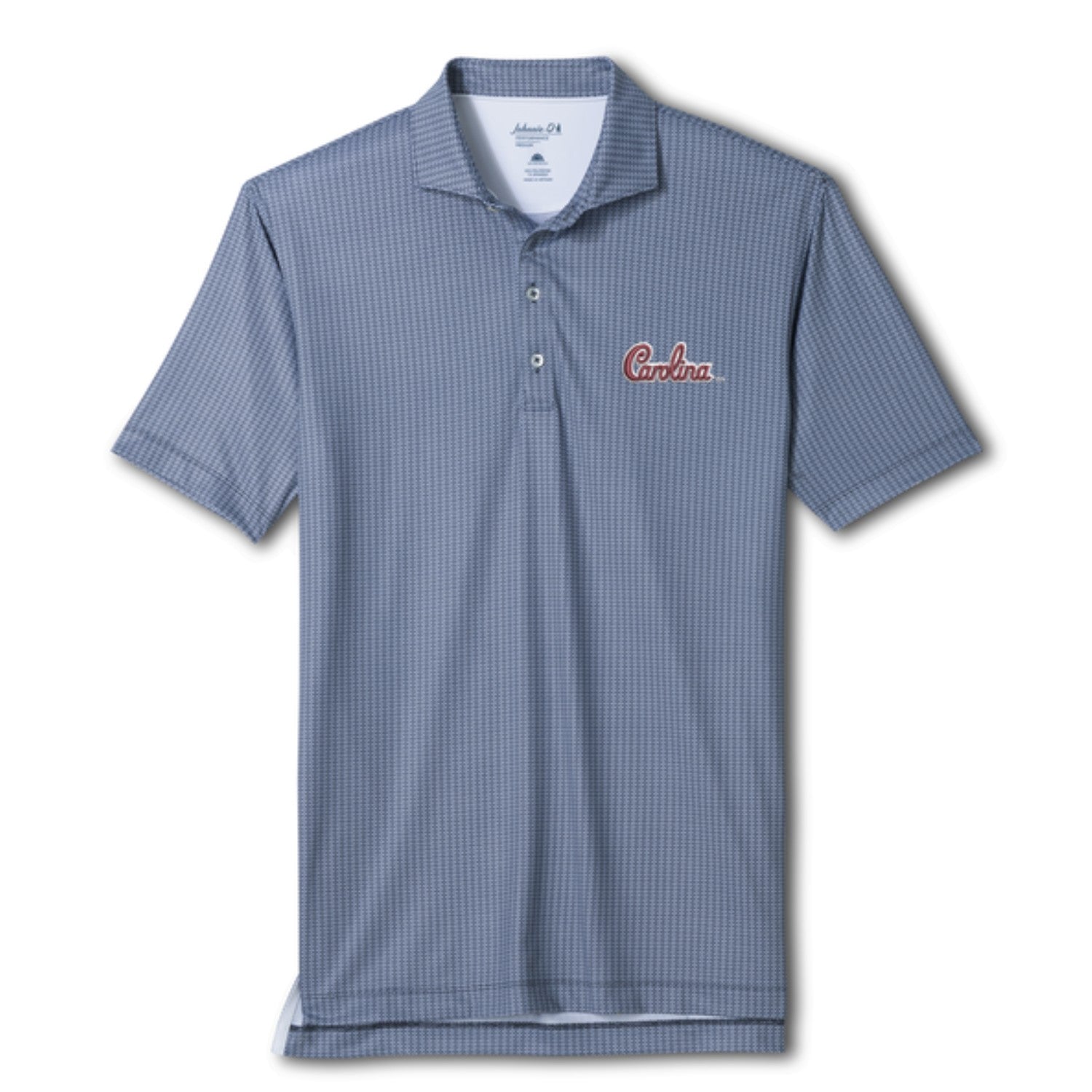 SOUTH CAROLINA GAMECOCKS BLACK SCRIPT CROSSLINK POLO BY JOHNNIE-O