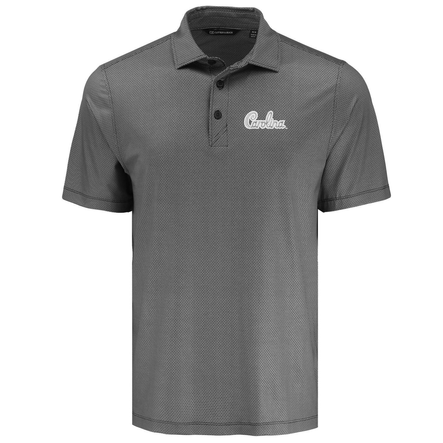 SOUTH CAROLINA GAMECOCKS BLACK SCRIPT LATTICE POLO