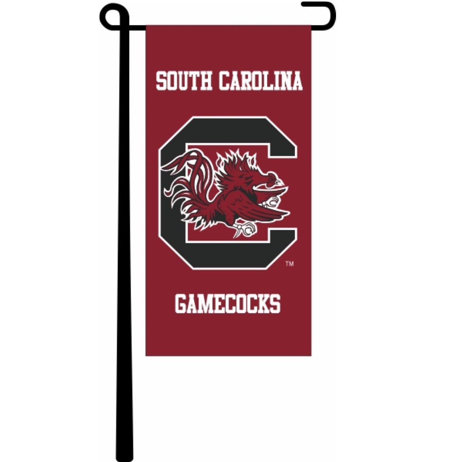 SOUTH CAROLINA GARNET 4X8 BLOCK C MINI GARDEN FLAG