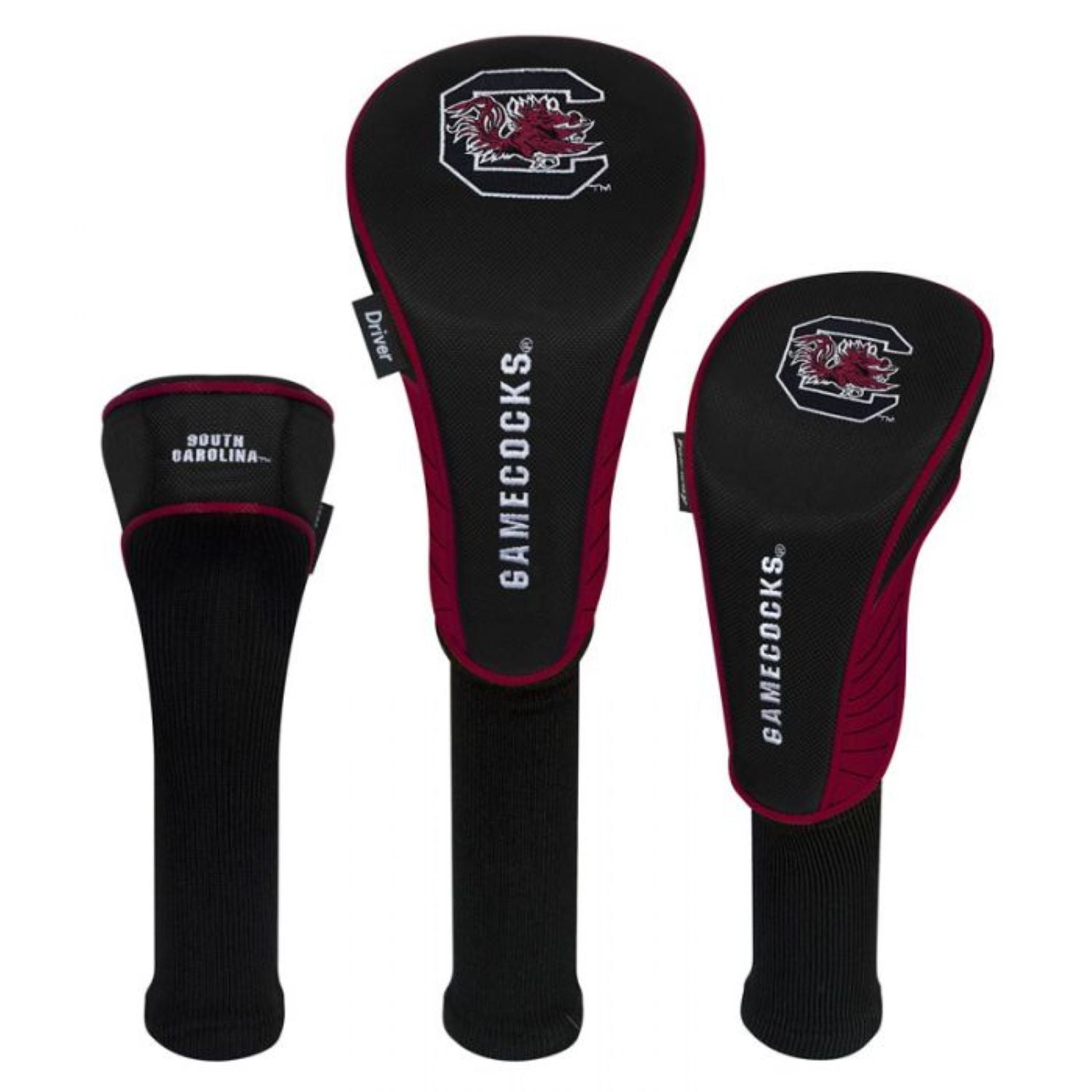 South Carolina Gamecocks Set of Three HeadCovers