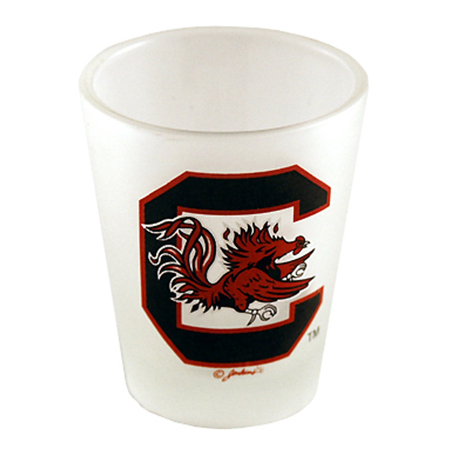 South Carolina Gamecock Block C Shot Glass