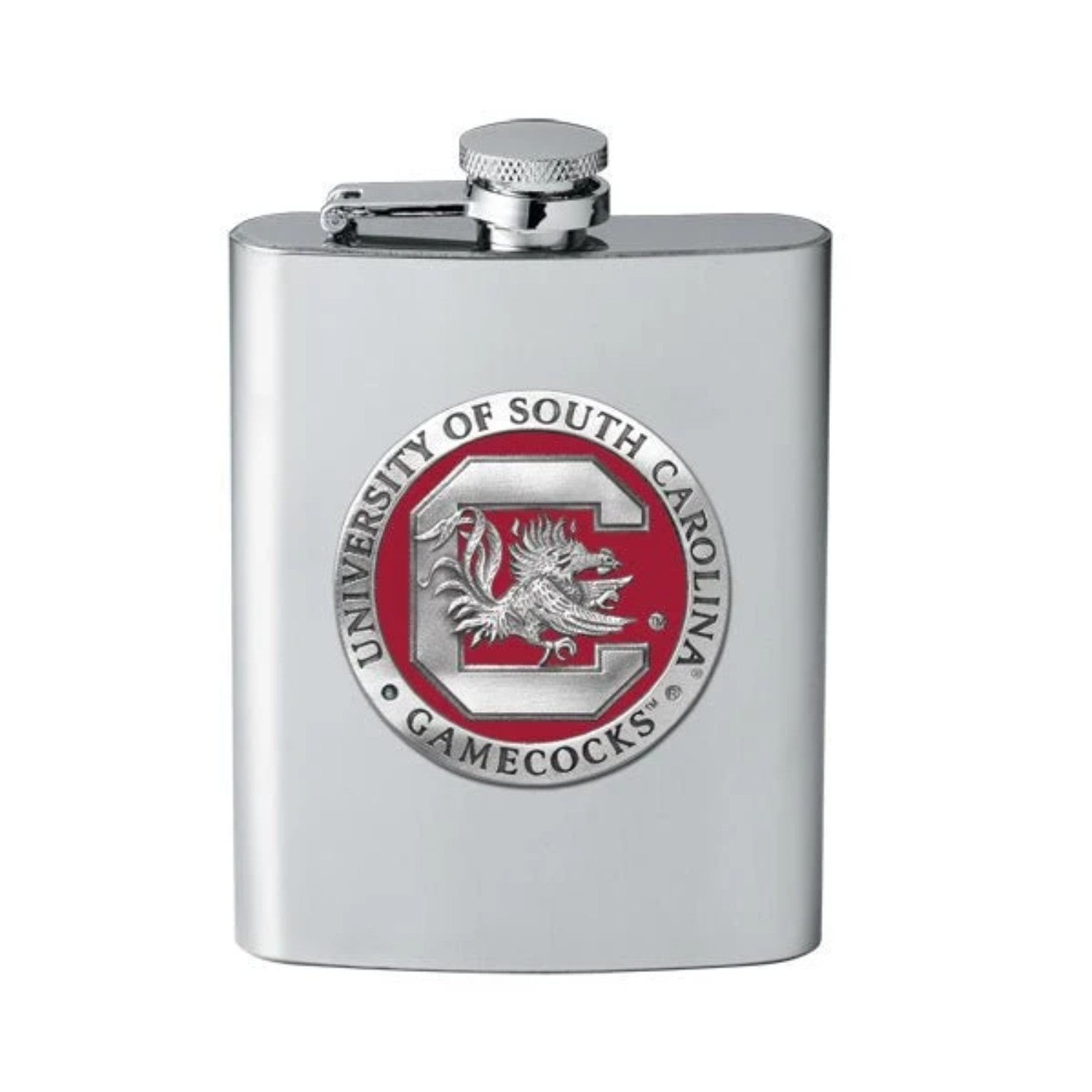 SOUTH CAROLINA GAMECOKS ENAMEL FLASK