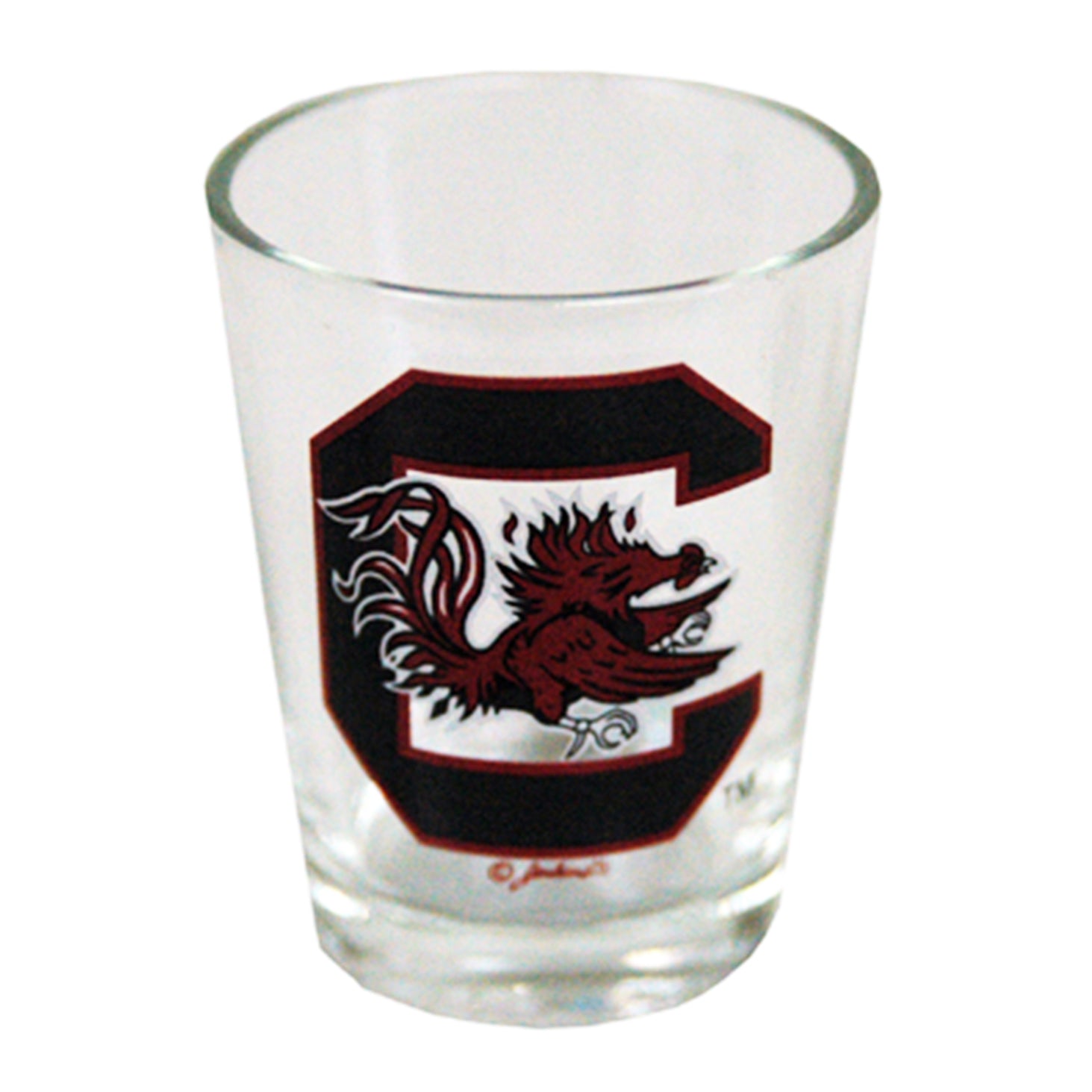 SOUTH CAROLINA BLOCK C SHOT GLASS