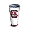 UNIVERSITY OF SOUTH CAROLINA 30 OUNCE WHITE STAINLESS BLOCK C / GAMECOCKS