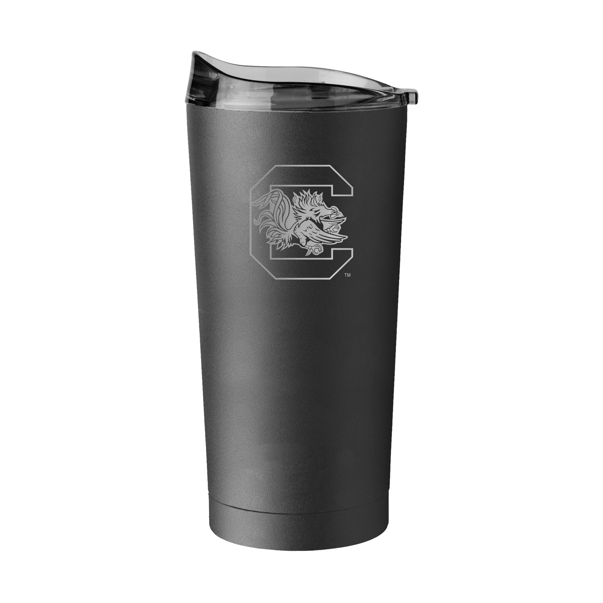 CAROLINA GAMECOCKS 20OZ BLACK ETCH POWDER COAT TUMBLER