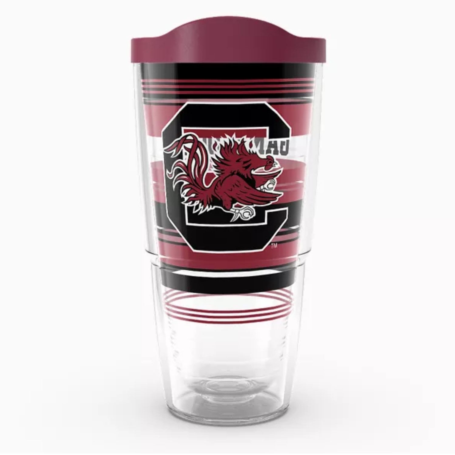 SOUTH CAROLINA GAMECOCKS 24OZ HYPE STRIPES TUMBLER