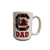 SOUTH CAROLINA GAMECOCKS 15OZ DAD MUG