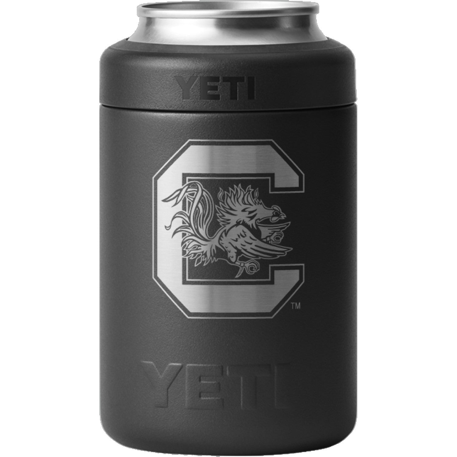 BLACK SOUTH CAROLINA GAMECOCKS YETI COLSTER 2.0