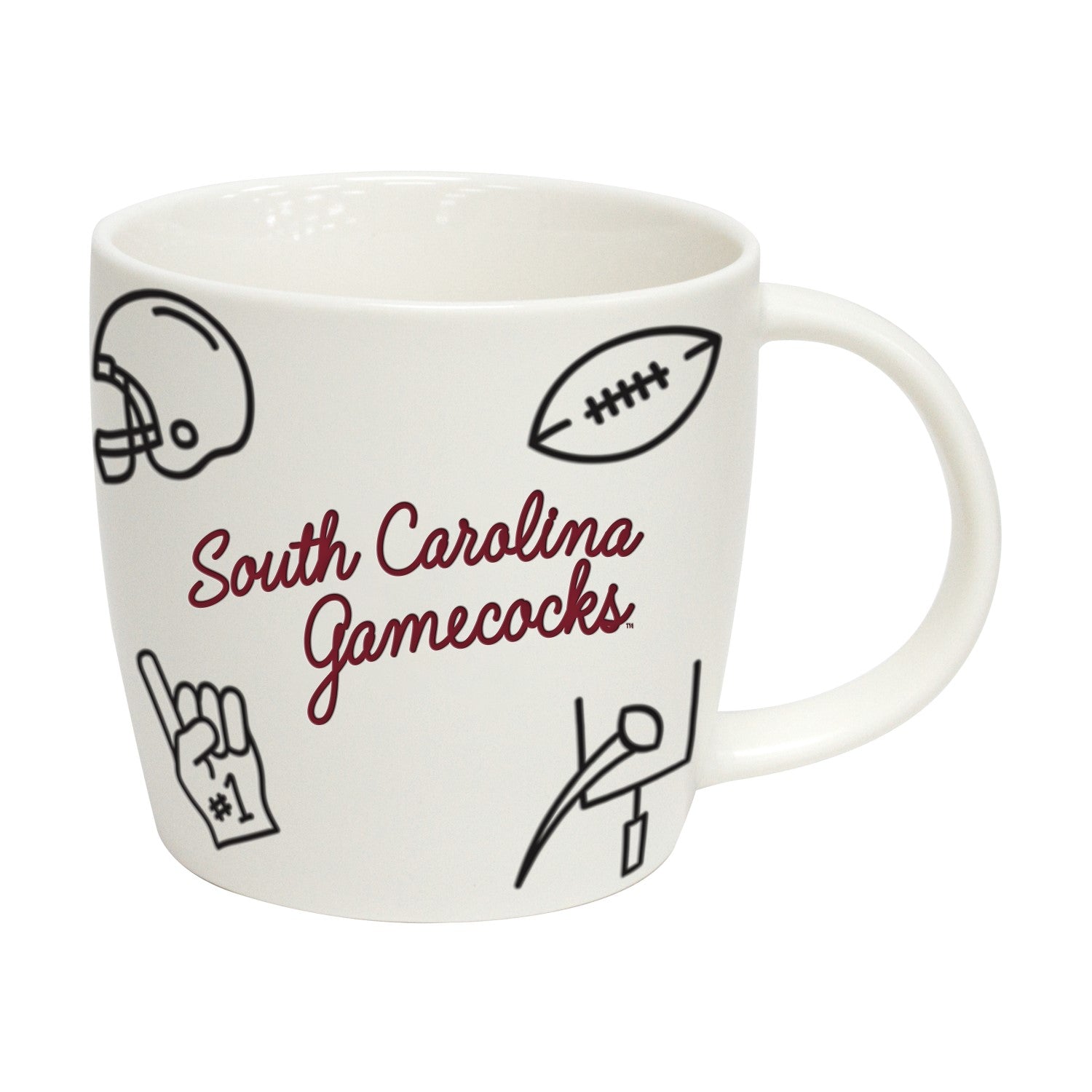 SOUTH CAROLINA GAMECOCKS 18OZ PLAYMAKER MUG