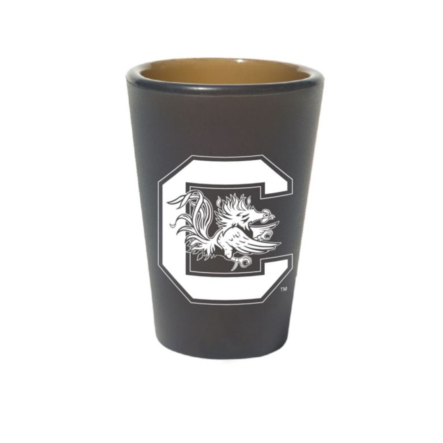 SOUTH CAROLINA GAMECOCKS BLACK SILICONE SHOT