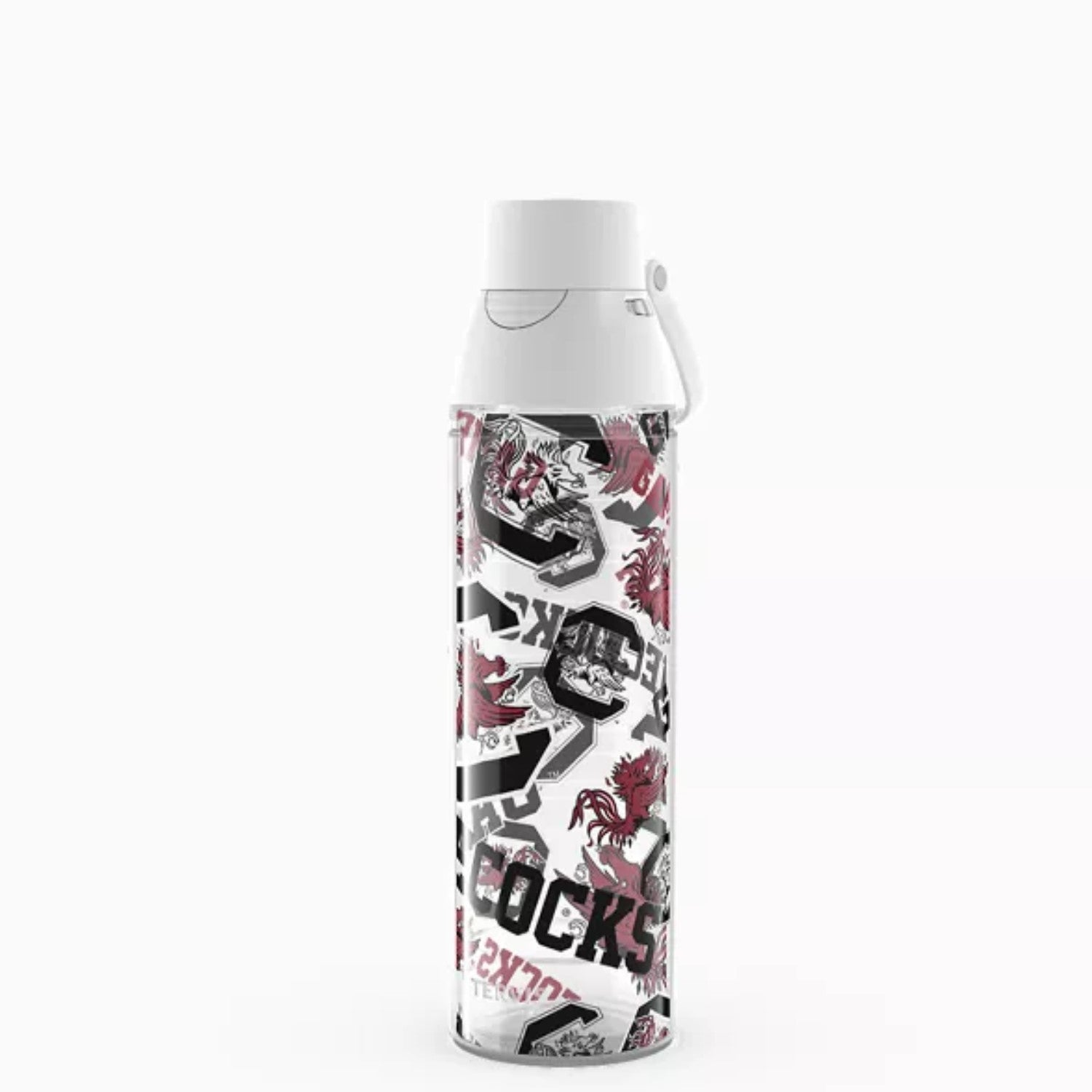 SOUTH CAROLINA GAMECOCKS ALL OVER WATER BOTTLE