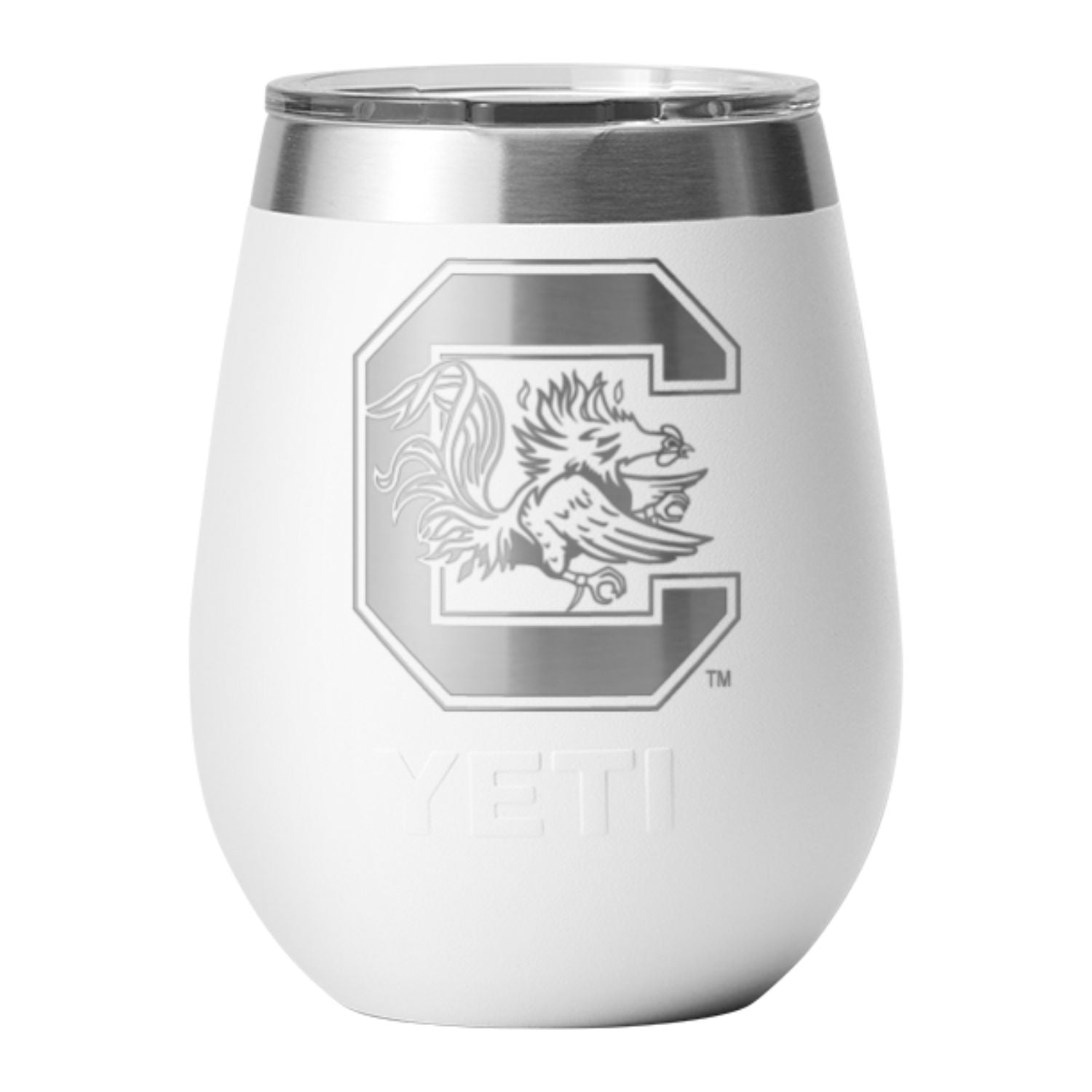 SOUTH CAROLINA GAMECOCKS 10OZ WHITE YETI WINE CUP