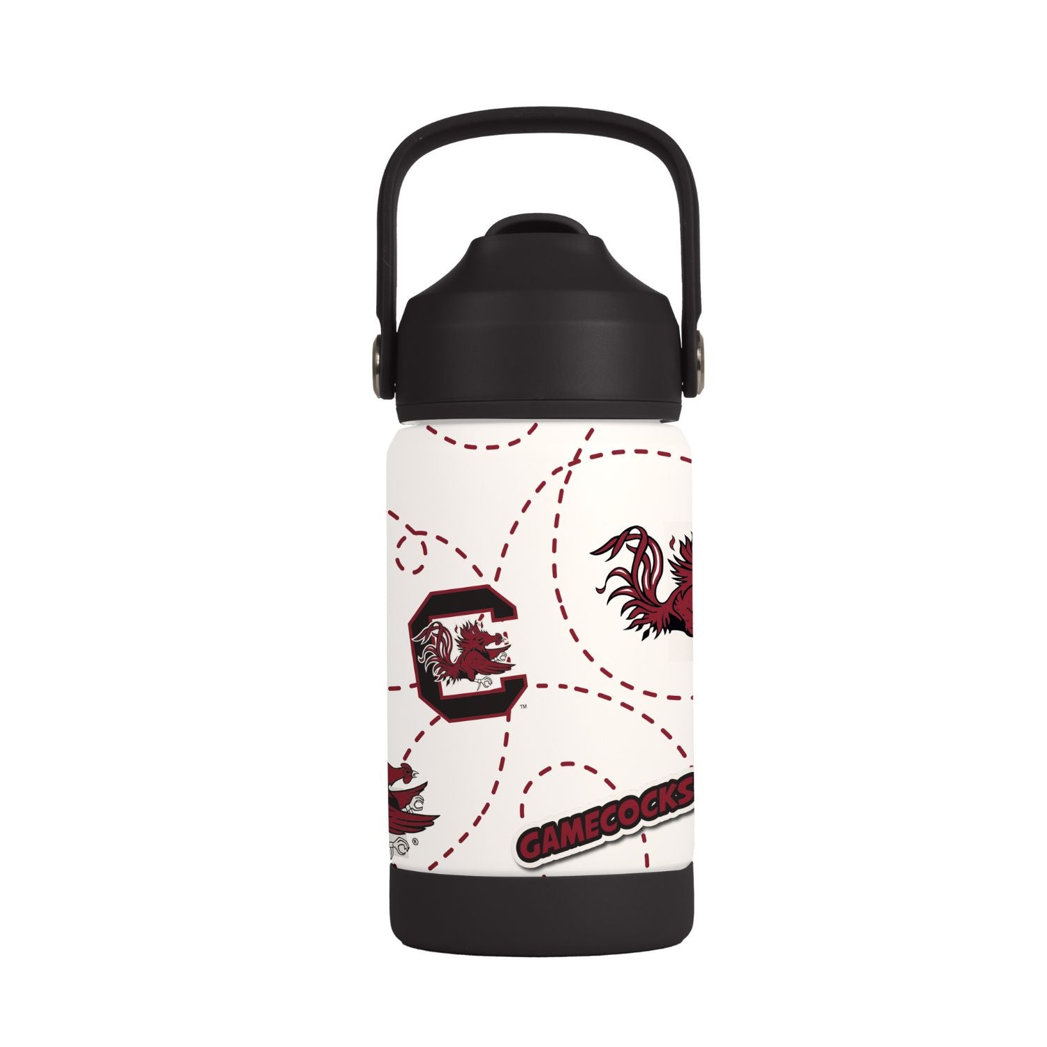 SOUTH CAROLINA GAMECOCKS 12OZ WHITE KIDS BOTTLE