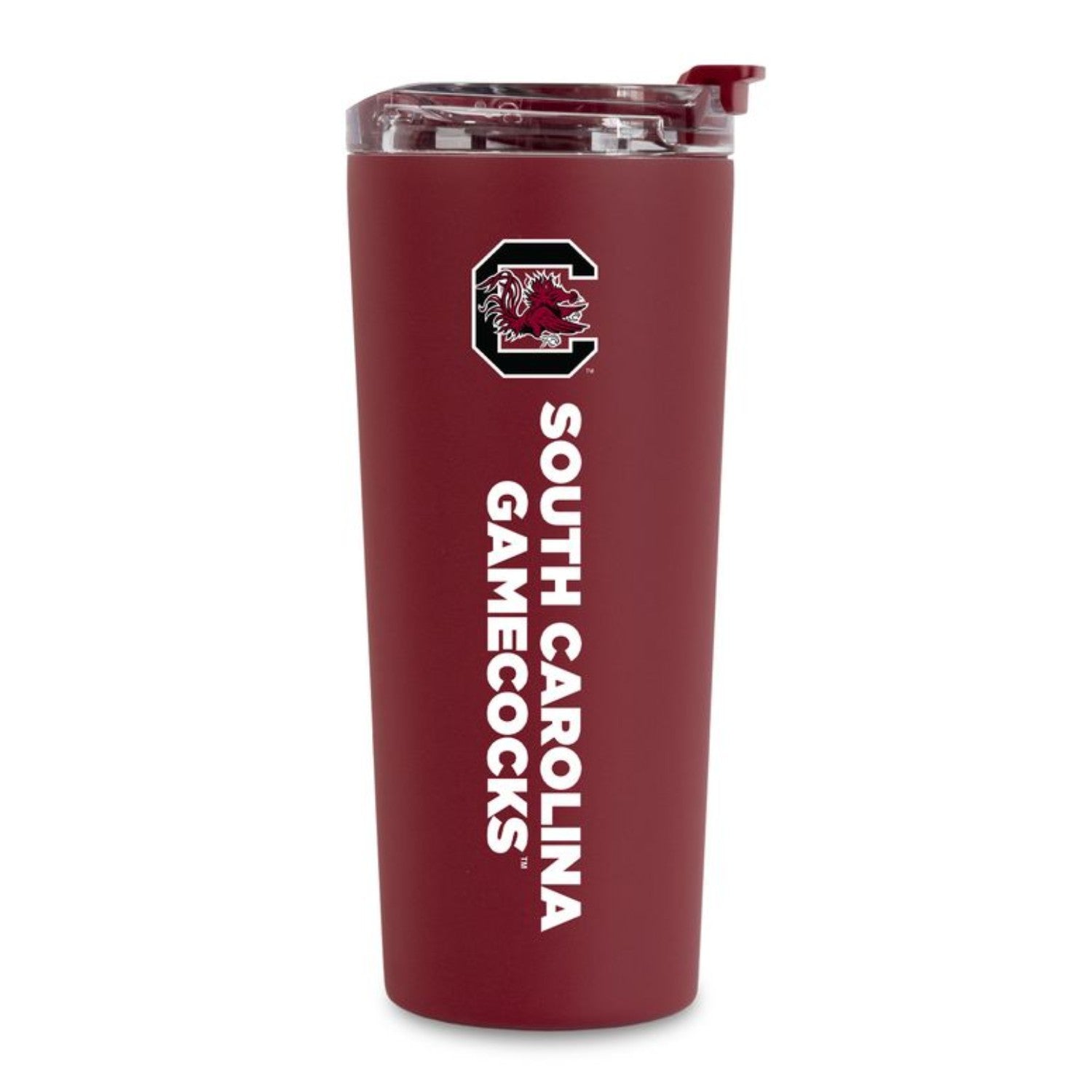 SOUTH CAROLINA GAMECOCKS GARNET 24 OZ TUMBLER WITH LID