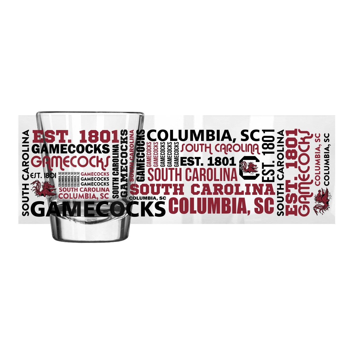 SOUTH CAROLINA GAMECOCKS SPIRIT SHOT GLASS