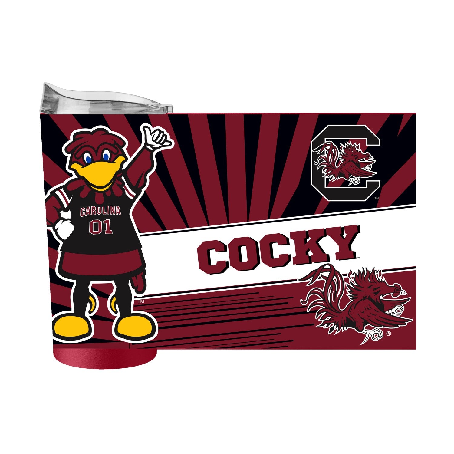 SOUTH CAROLINA GAMECOCKS 20OZ COCKY TUMBLER