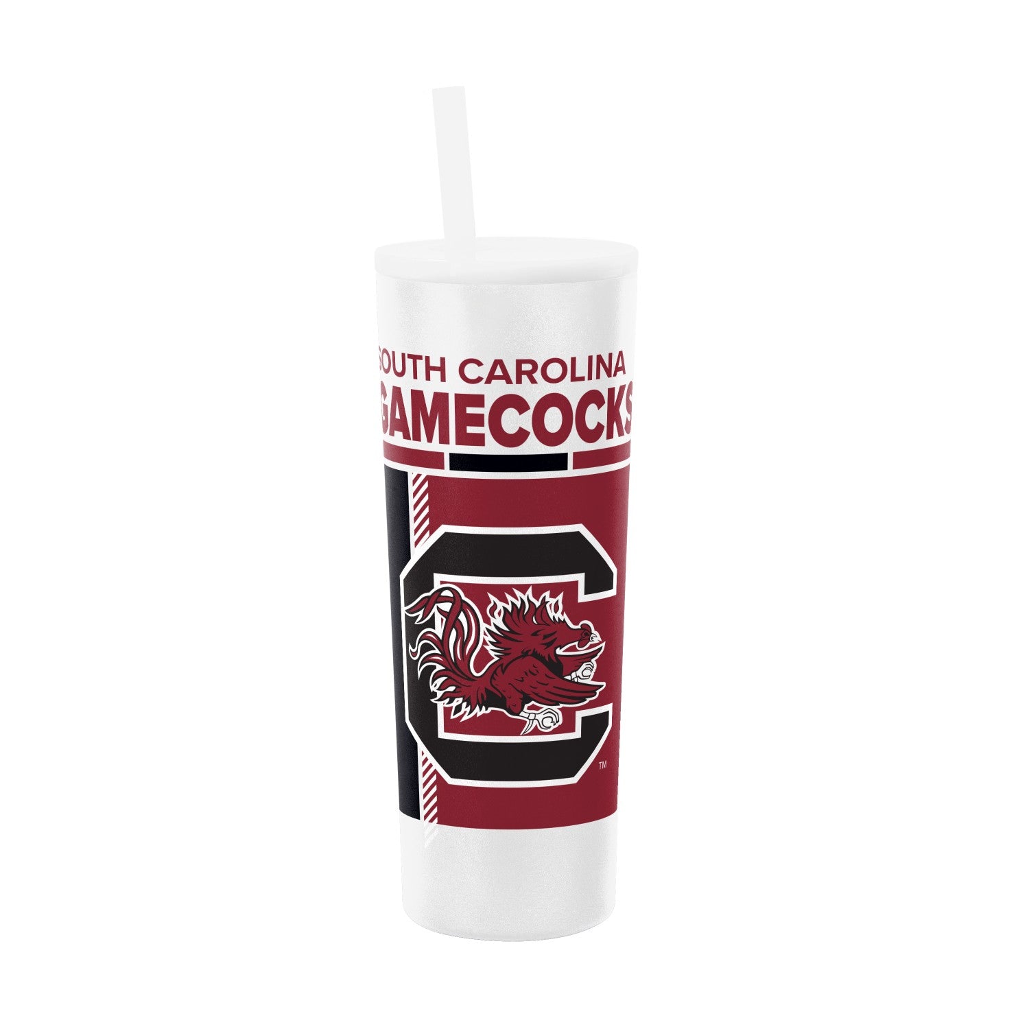 SOUTH CAROLINA GAMECOCKS 30OZ POSTER STRAW TUMBLER