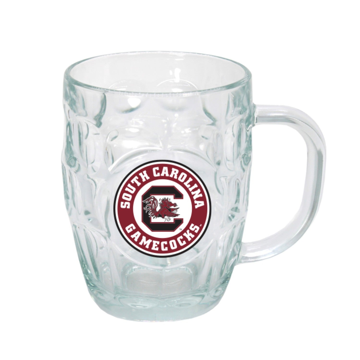 SOUTH CAROLINA GAMECOCKS GLASS BIG OLE MUG