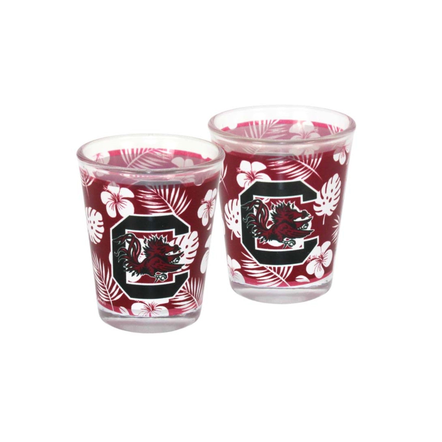 SOUTH CAROLINA GAMECOCKS ALOHA SHOT GLASS
