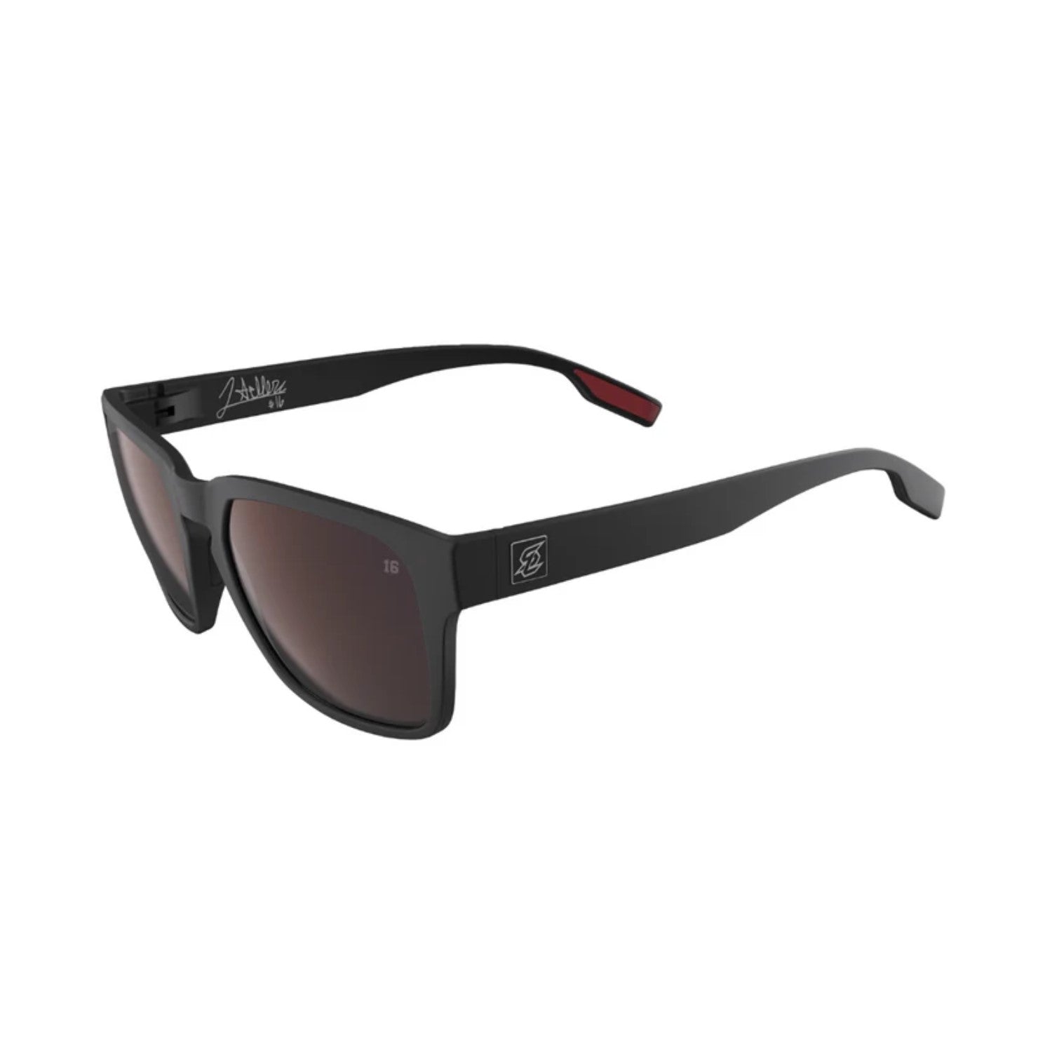 LIMITED EDITION LANORRIS SELLERS&#39; AUTOGRAPH SERIES MATTE BLACK SUNGLASSES
