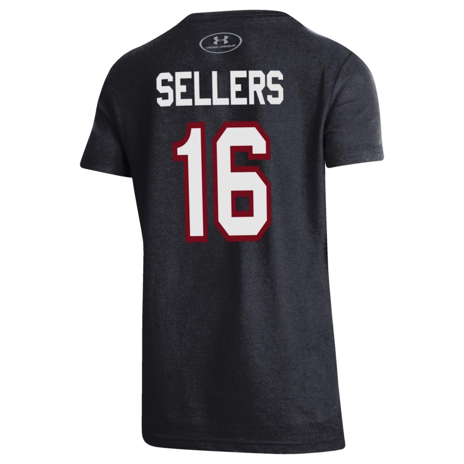 SOUTH CAROLINA GAMECOCKS BLACK #16 SELLERS YOUTH SHIRZEE