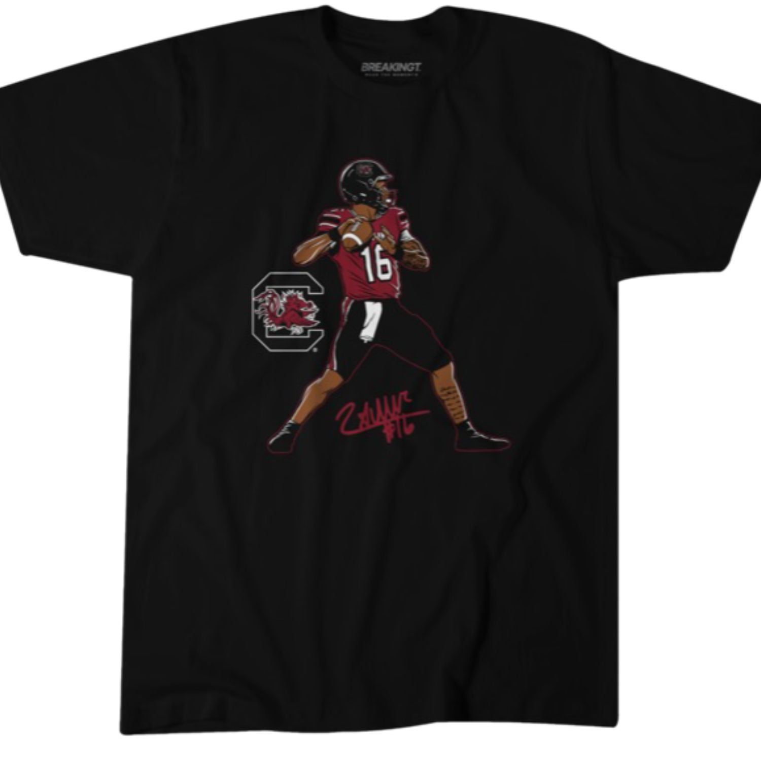 SOUTH CAROLINA GAMECOCKS BLACK SELLERS SUPERSTAR TEE