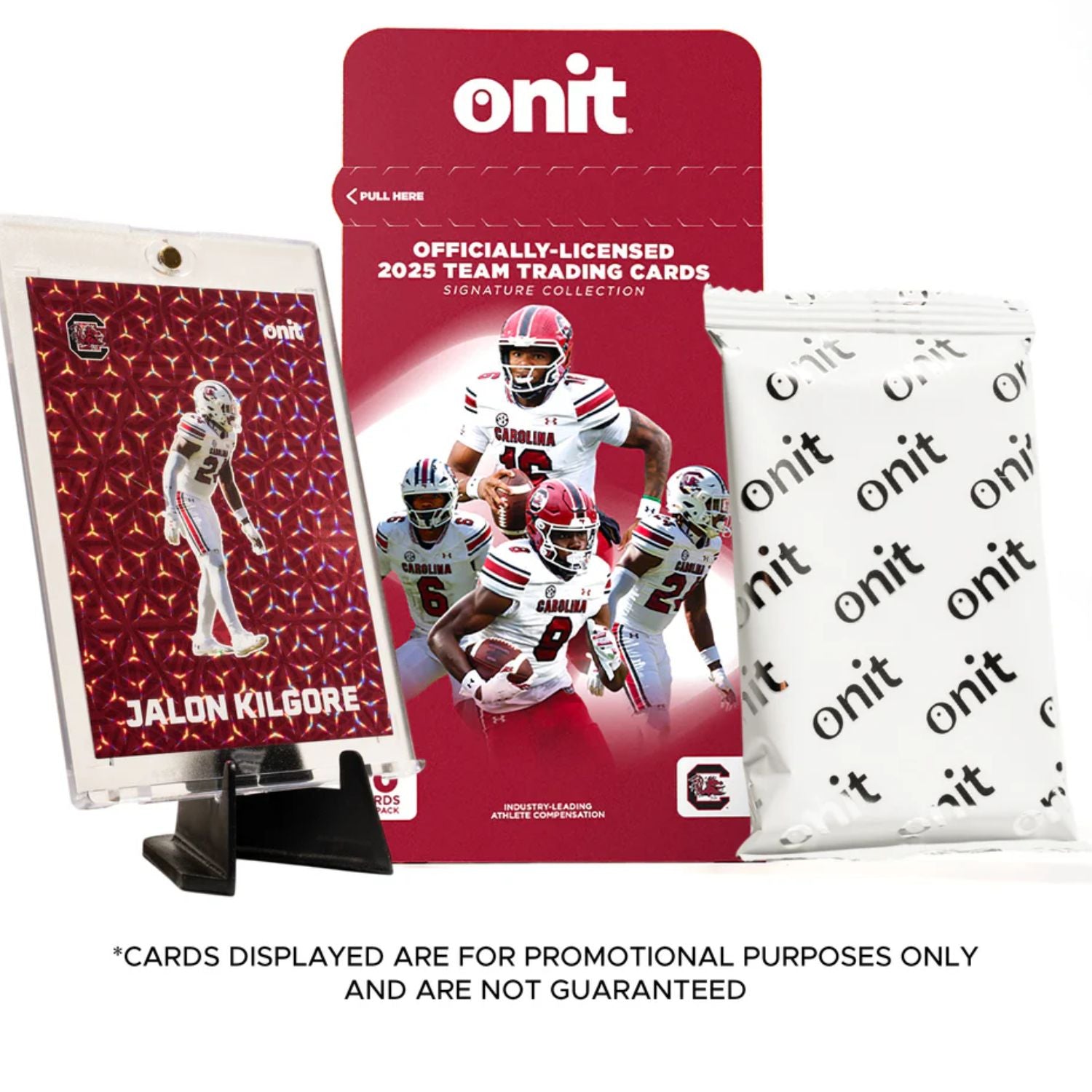 SOUTH CAROLINA GAMECOCKS 2025 FOOTBALL SINGLE PACK CARD