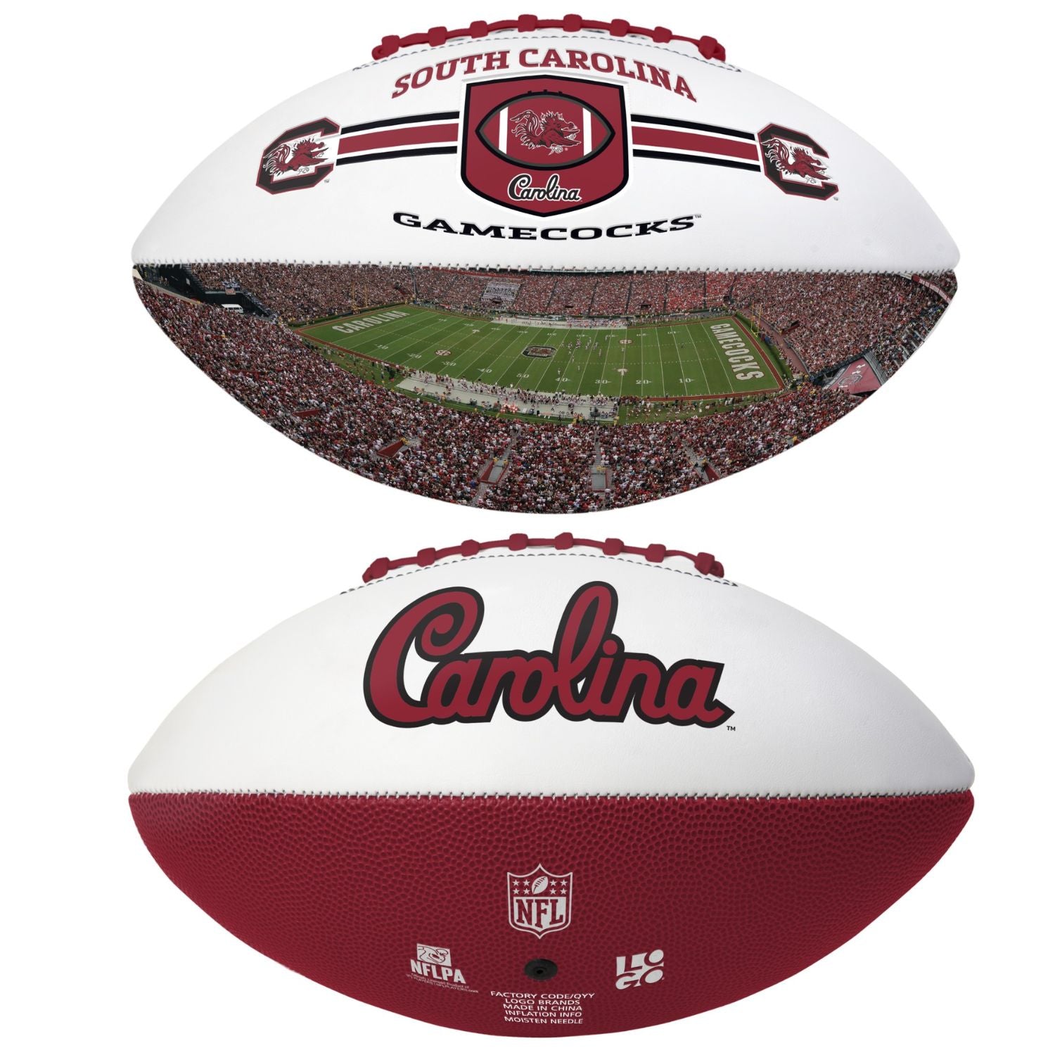 SOUTH CAROLINA GAMECOCKS LANORRIS SELLERS AUTOGRAPHED FOOTBALL